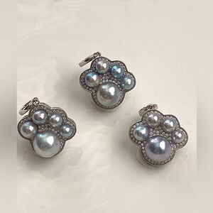 P192-Handmade High Quality Akoya Pearl S925 Detachable Pendant